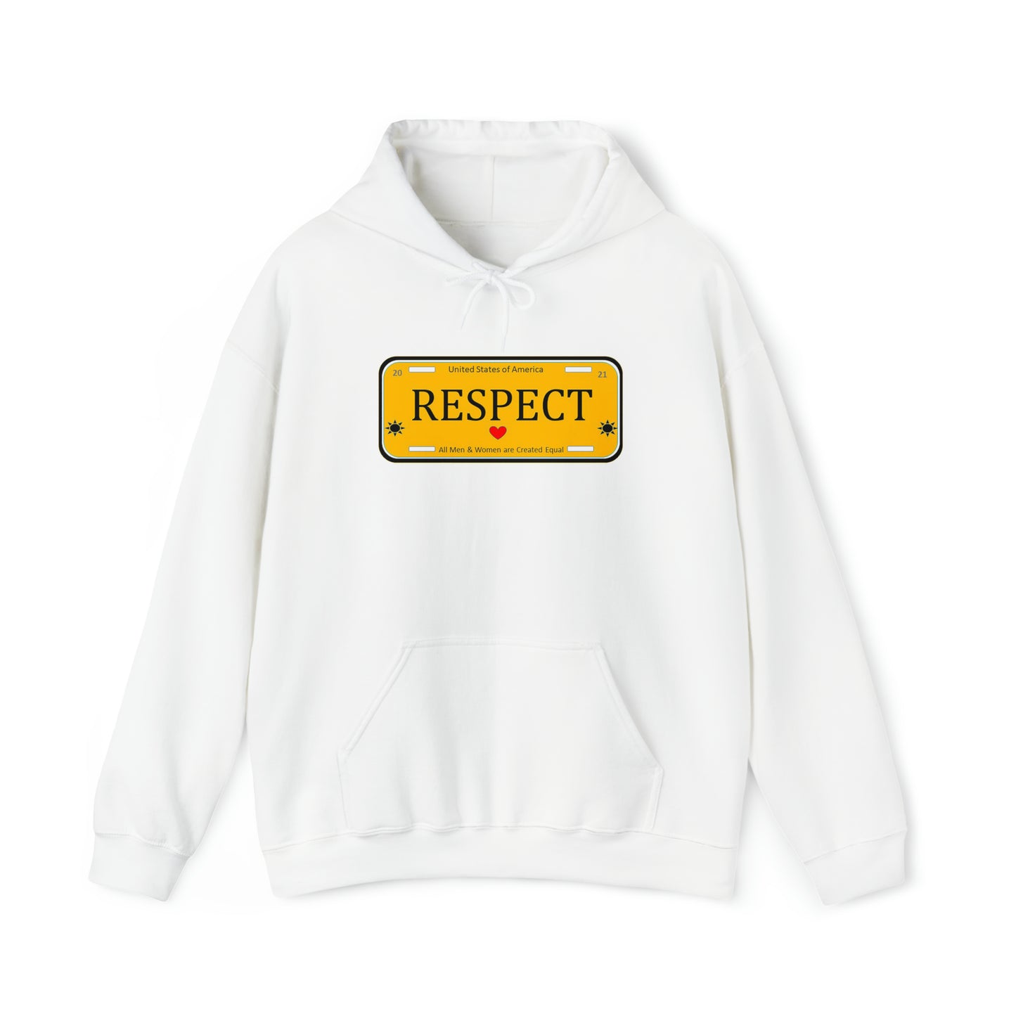 R E S P E C T Unisex Heavy Blend™ Hooded Sweatshirt