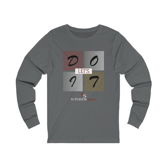 Men Long Sleeve Let's Do It Tee