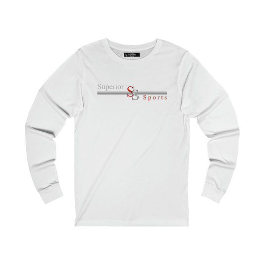 Men Long Sleeve SS Long Bars Tee