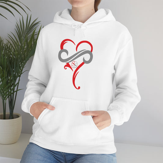 Ladies Hoodie Eternal Hearts