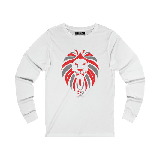 Men Long Sleeve Lion Long Sleeve Tee