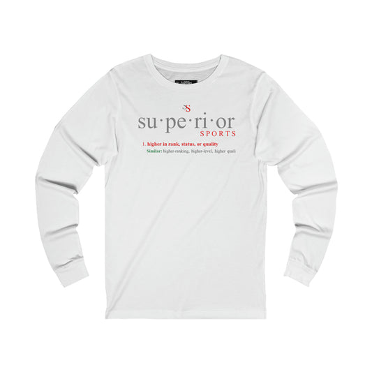 Men Long Sleeve Tee Superior Def