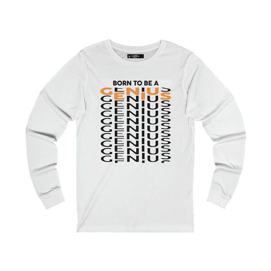 Men Long Sleeve Genius Tee